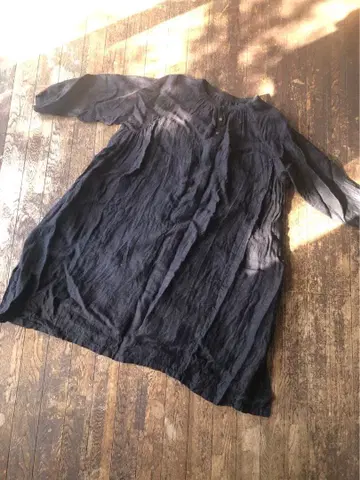 TUTIE 더블 거즈 원피스 린넨 100%