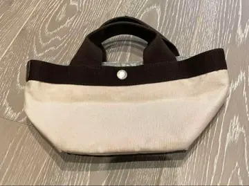 에르베샤 펠리에 701C 타라마 x 모카 보트형 토트백 S 사이즈