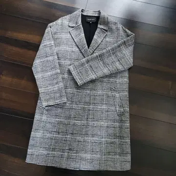 INDIVI 코트 체크 패턴 38