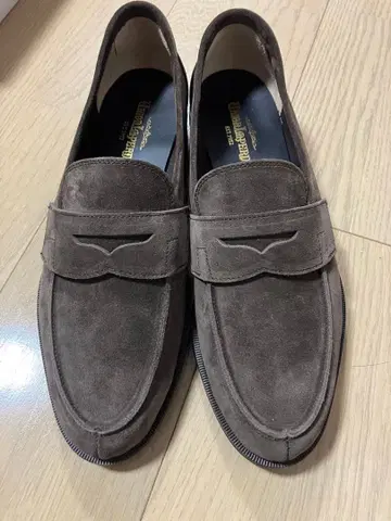 유니온 임페리얼 로퍼 스웨이드 언라인드 7.5 샘플