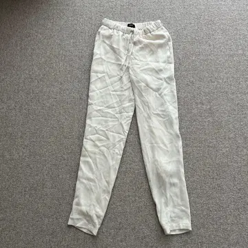 Theory 트리아세테이트 조거 팬츠 XXS 아이보리