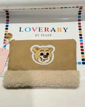 러브리 바이 페이러 올드 테디 와펜 보아 파우치 미사용 새상품