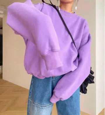 [12월까지 게재] Sea Room Lynn 퍼플 맨투맨