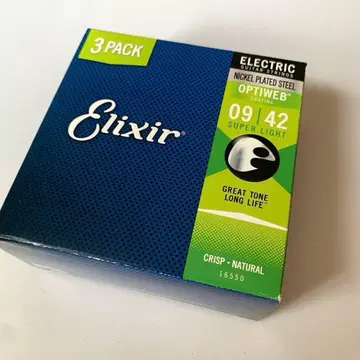 엘릭서 기타 줄 09/42 3팩