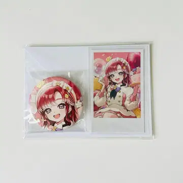 니지산지 사오토메 베리 생일 2025 캔뱃지 & 폴라로이드풍 카드