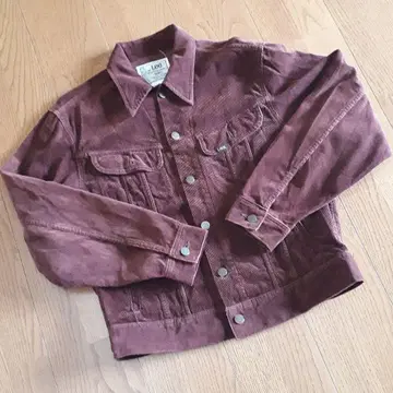 Lee 코듀로이 자켓 MEDIUM 버건디