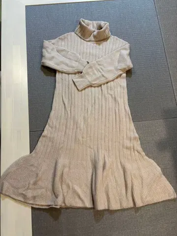 프로포 에디트 콜론 니트 원피스 택 포함 미사용 새상품