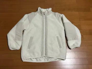 studio CLIP 화이트 보아 자켓 집업