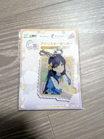 Summer Pockets 아크릴 키링 쿠시마 카모메 web 복권 C상