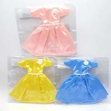 리카짱 캐슬 22cm 사이즈 인형 교실 드레스 3점 세트 3471