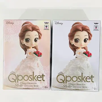Qposket 벨 드림 스타일 세트 디즈니 피규어
