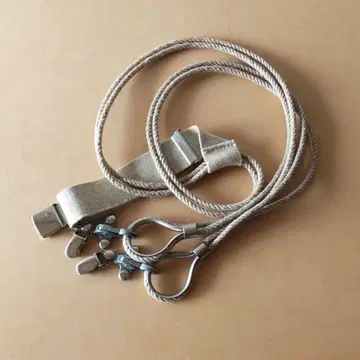 린넨 끈 서스펜더 레어 진품