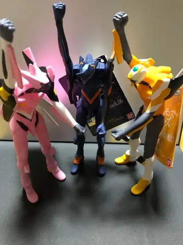 무비 몬스터 시리즈 에반게리온 피규어 세트