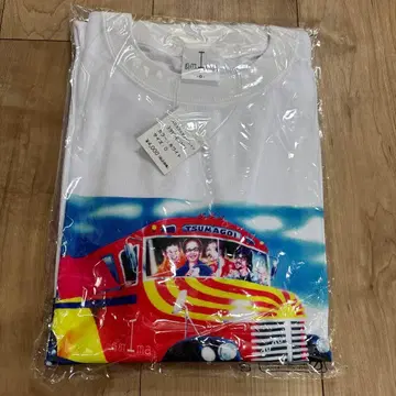 요시다 타쿠로 츠마고이 버스 로고 풀컬러 T셔츠