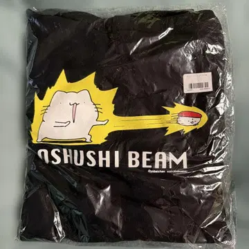 오슈시 다요 x 카라메루 Oshushi BEAM 후드티 블랙 XL 사이즈
