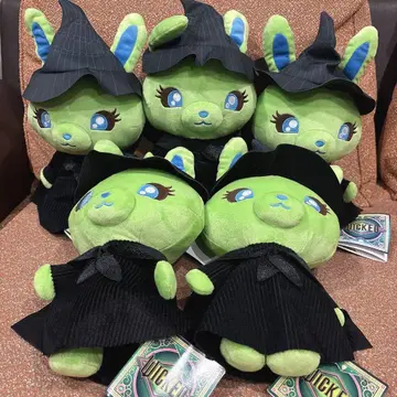 디즈니 위키드 두 마녀 봉제 인형 엘파바 5체 세트