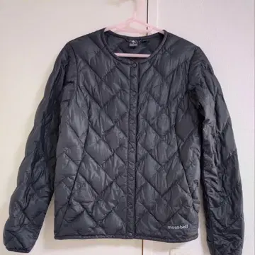 몽벨 다운 블랙 S