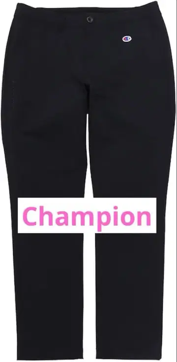 새상품급 챔피온 골프 남성용 롱 팬츠 블랙