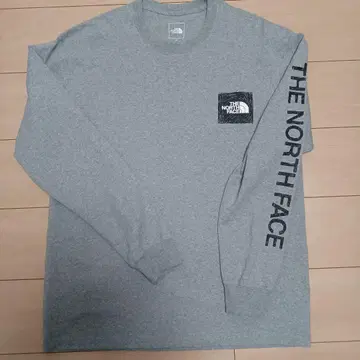 THE NORTH FACE 롱 슬리브 그래픽 T XL 그레이
