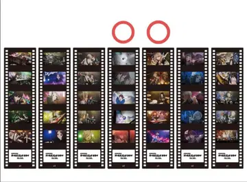 극장판 걸즈밴드크라이 [후편] 입장 특전 필름풍 책갈피 2장 세트