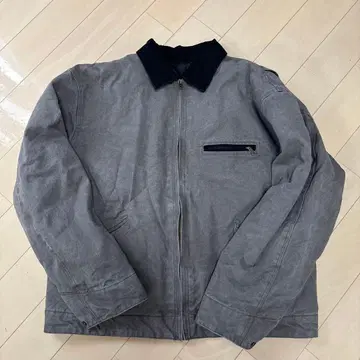 집업 자켓 코듀로이 옷깃