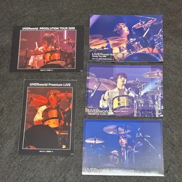 UVERworld 신타로 라이브 사진 5장 세트 메모카피아