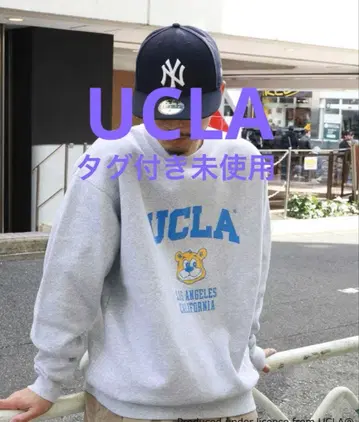 [ 택 포함 미사용 ] UCLA 맨투맨 후드티 속기모