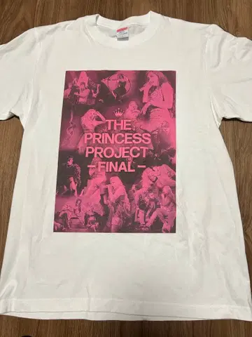 찬미나 라이브 티셔츠 THE PRINCESS PROJECT