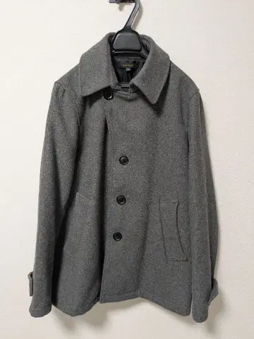 Ciaopanic 그레이 울 혼방 피 코트