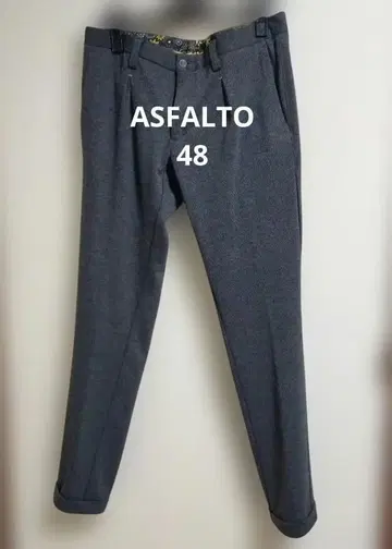 ASALTO 그레이 슬랙스