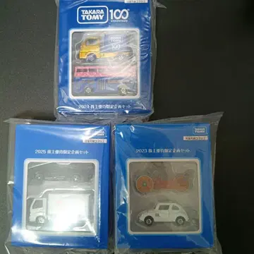 TAKARA TOMY 주주 우대 한정판 미니카 세트 3점