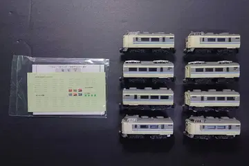 B 트레인 쇼티 485계 하쿠타카 색 8량