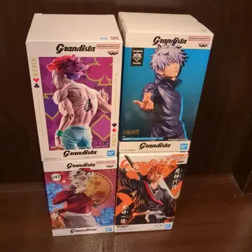 히소카 고죠 사토루 도우마 이치고 프라이스 피규어 Grandista 세트
