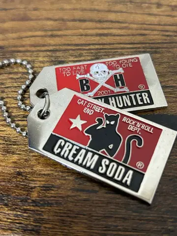 Bounty Hunter Cream Soda 콜라보 키링 도그택