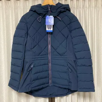 택 포함 새상품 TOMMY HILFIGER 네이비 퀼팅 자켓 L 사이즈