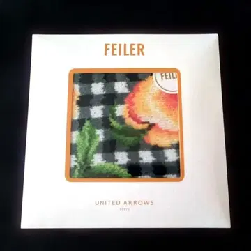 익명 배송 페이러 x 유나이티드 애로우즈 타월 손수건 피치 체크