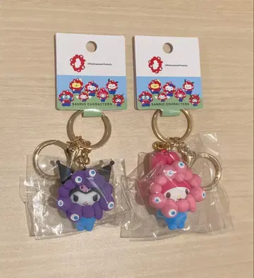 미야쿠미야쿠 산리오 입체 키링 쿠로미 마이멜로디 만박 EXPO
