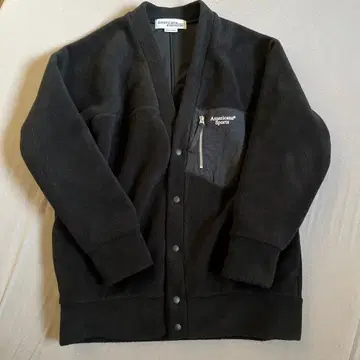 Americana Sports 블랙 플리스 자켓