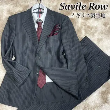 [ 새상품급 ] 새빌로우 Savile Row 스트라이프 수트 셋업 XL