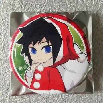 귀멸의 칼날 크리스마스 캔뱃지 토미오카 기유