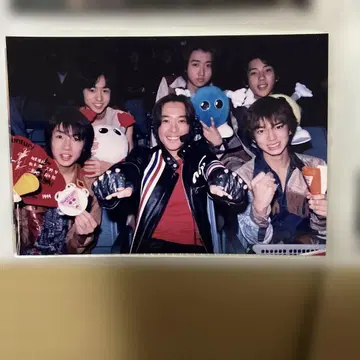 아라시 공식 사진 배구 뒷면 날짜 ARASHI 프린트 Konica