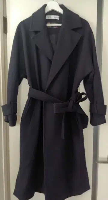 ZARA 마테코 가운 코트 블랙 XS 미사용