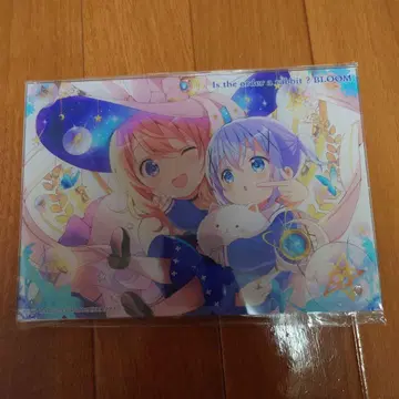 주문은 토끼입니까? 코코아 치비 치노 아크릴 플레이트