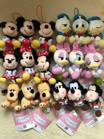 미키 & 프렌즈 므냐스야 마스코트 Vol.1 총 9종 Vol.2 총 9종