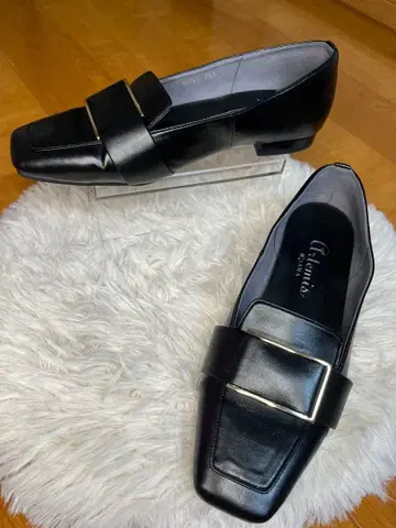 [ artemis by DIANA ] 플랫슈즈 로퍼 블랙 블랙