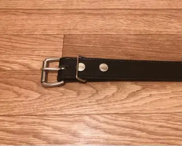 TANNER GOODS 가죽 벨트 블랙 사이즈 30