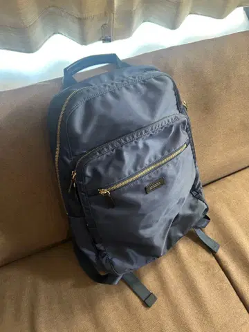 매킨토시 철학 백팩 남녀 공용 네이비