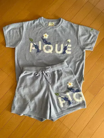 젤라또피케 피크민 룸웨어 상하의 세트 블루