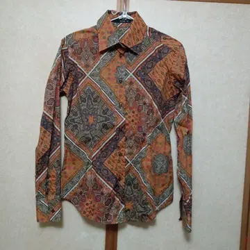 ETRO 패턴 무늬 긴팔 셔츠 42