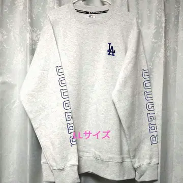 MLB 다저스 소매 로고 트레이닝복 [ 속기모 ] LL 사이즈